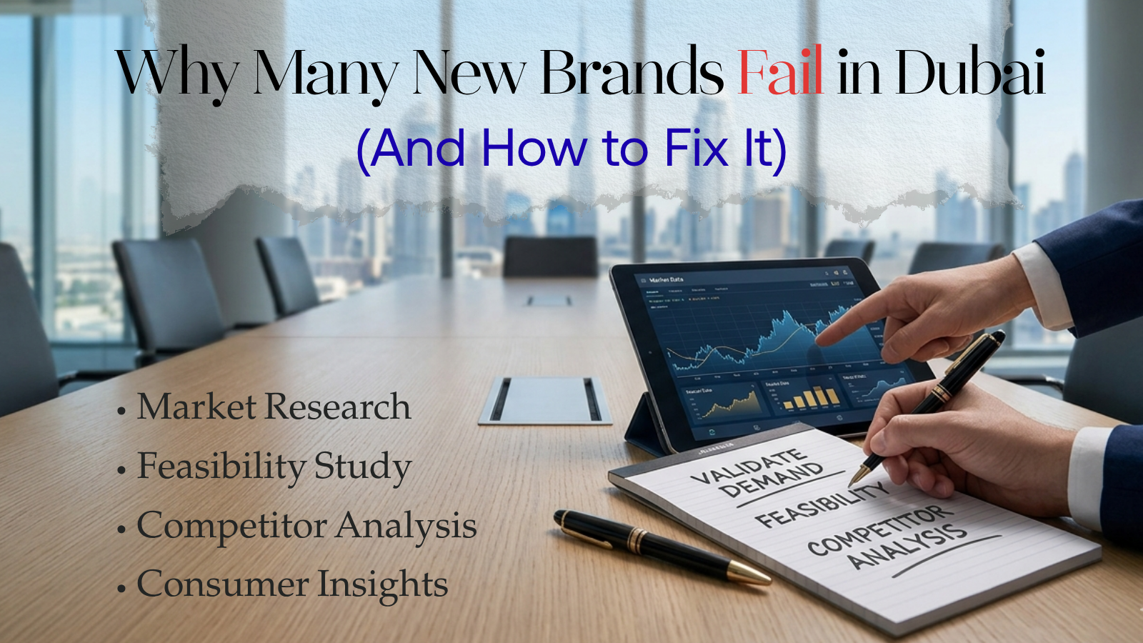 Why Many New Brands Fail in Dubai (And How to Fix It)
