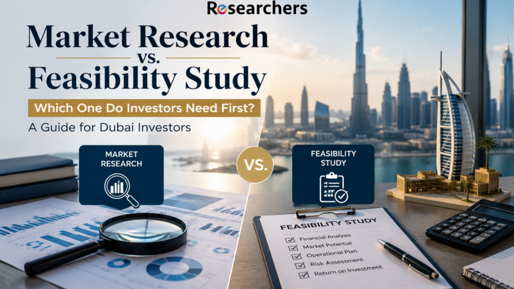 Market Research vs Feasibility Study in Dubai